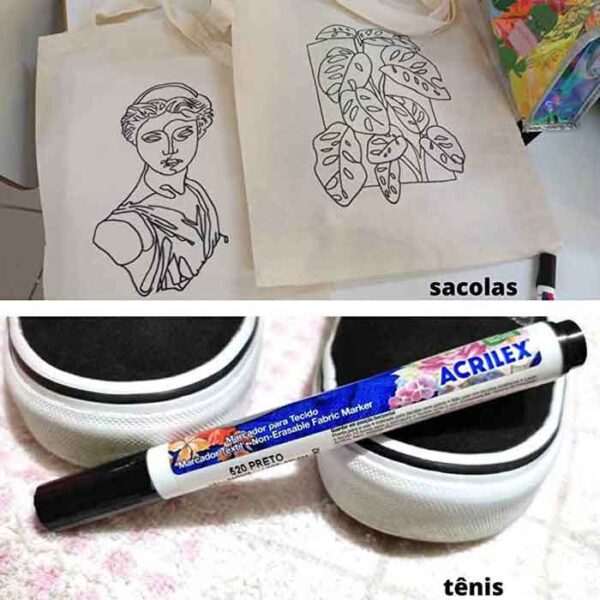 Caneta para Tecido Acrilpen - Acrilex - Image 3