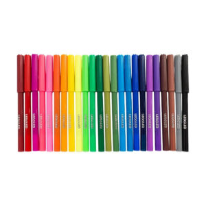 Canetinhas Hidrográficas 24 cores - Leo&Leo