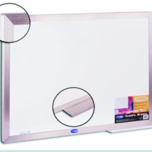 Quadro Branco Alumínio Pop (120X90cm) - CortiArte