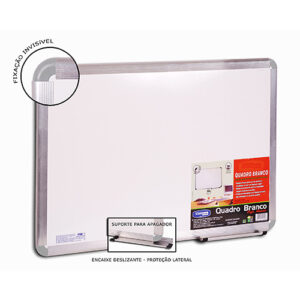 Quadro Branco Alumínio Cafix Pop (80X60cm) - CortiArte