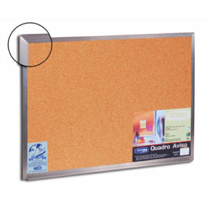 Quadro Cortiça Alumínio Standart 60x45cm - CortiArte