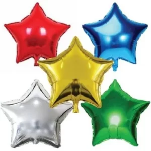 Balão Estrela Metalizado 18"(45cm) - Make+